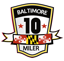 Baltimore 10 Miler Elevation Chart